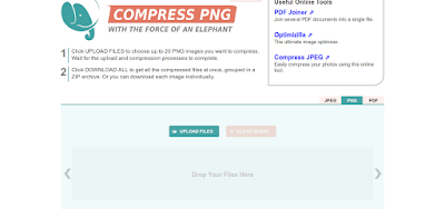  Compress PNG is another free online image compressor tool that can perform lossless image compression. You can upload 20 images simultaneously to be converted as a batch. It also allows you to download the images compressed in a zip file when you have more than one image uploaded.