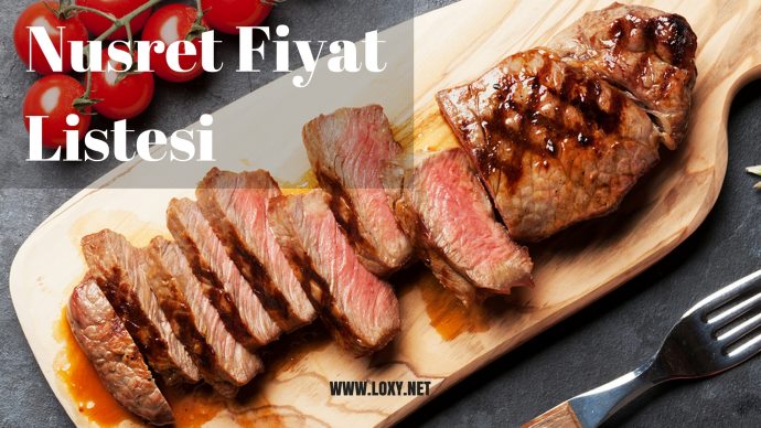 Nusret menü fiyatları Nusret menü fiyatları