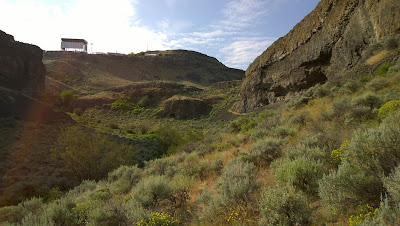 The Back of the Gorge Amphitheater Sta
