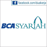Lowongan Kerja CS Bank BCA Syariah Tingkat SMA/SMK Terbaru Agustus 2015