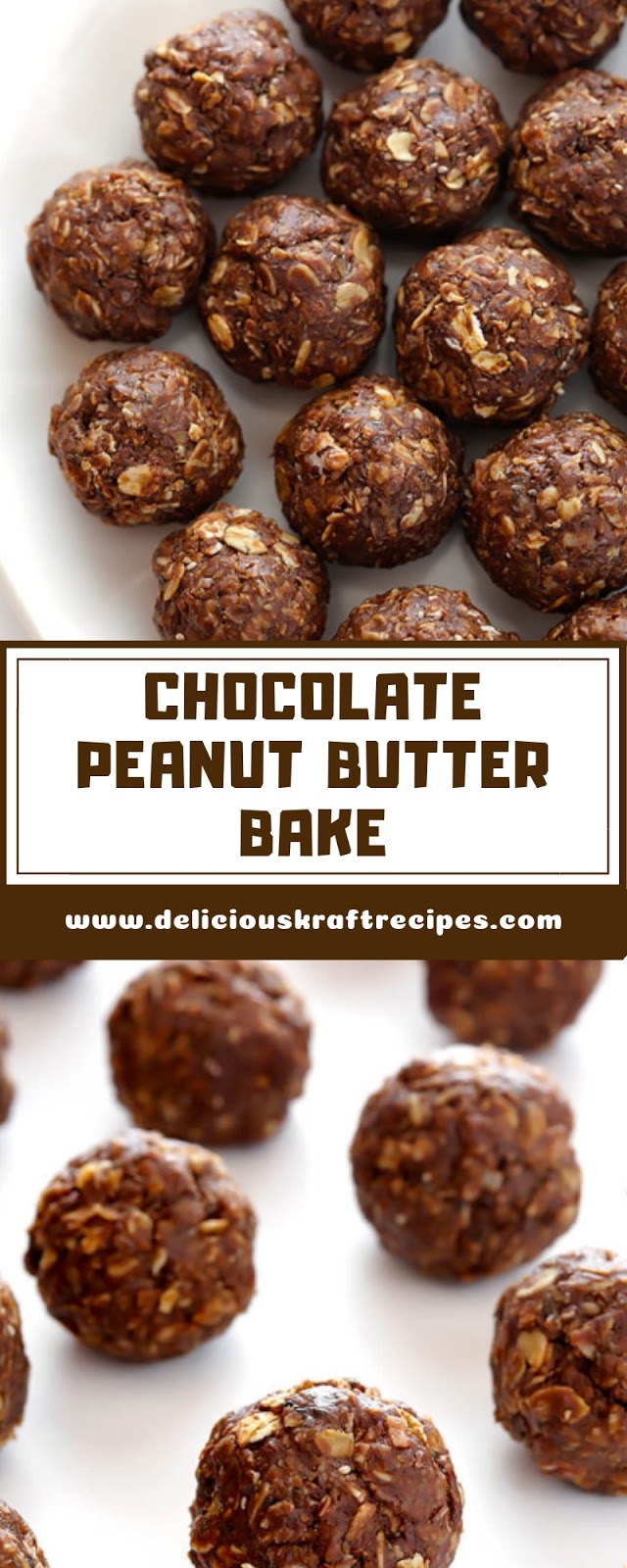 CHOCOLATE PEANUT BUTTER BAKE CHOCOLATE PEANUT BUTTER BAKE