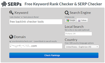 serps-Free-Keyword-Rank-Checker
