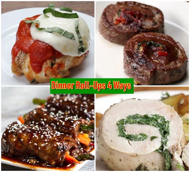 Dinner Roll-Ups 4 Ways Dinner Roll-Ups 4 Ways