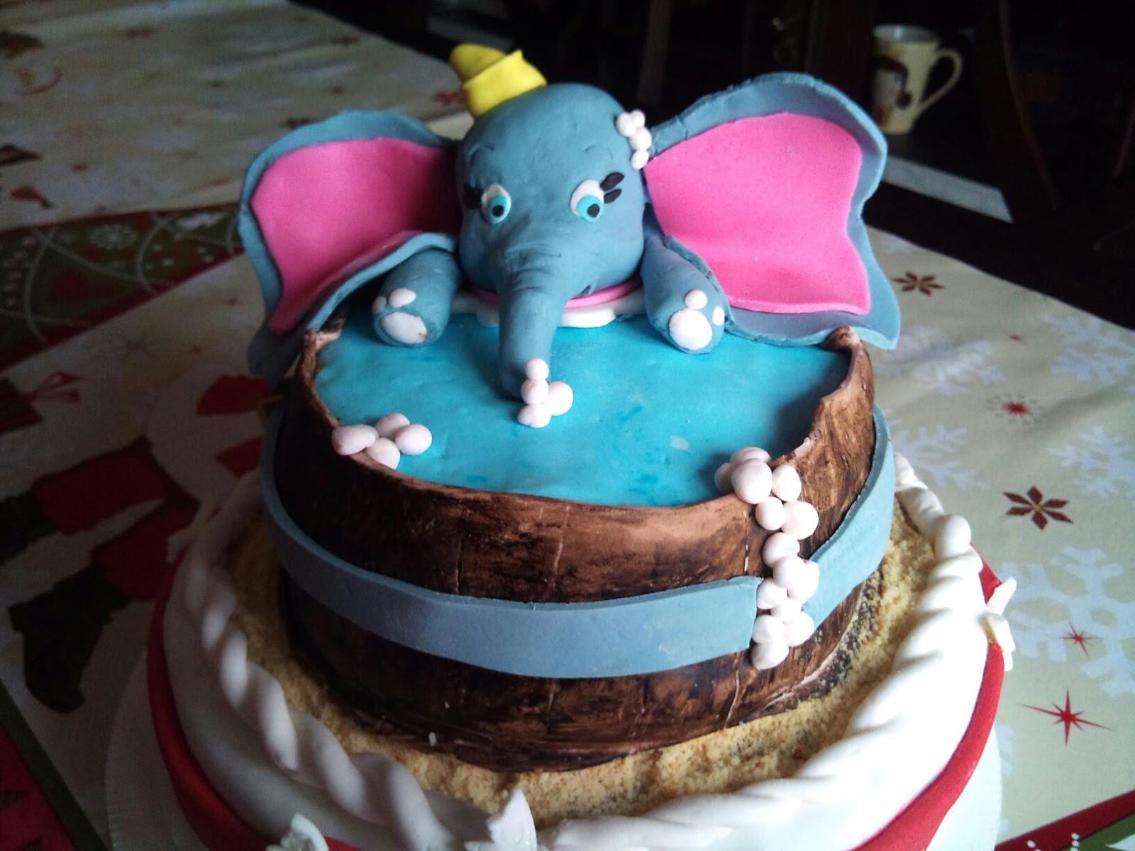 Amour Sucre: Tarta Dumbo babe...nos encanta Disney!!!