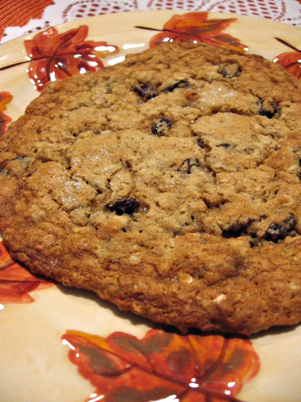 cookin' up north Giant Oatmeal Cookie
