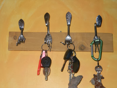 Fork Keychain holder