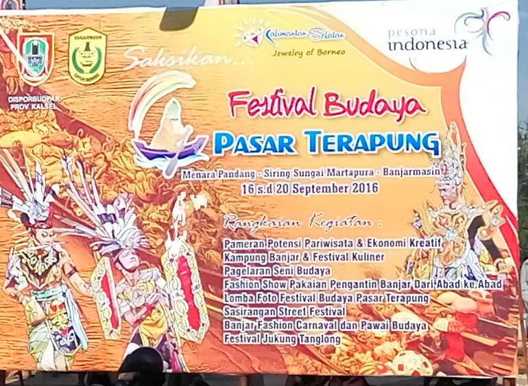 Event Banjarmasin - Festival Budaya Pasar Terapung Event Banjarmasin - Festival Budaya Pasar Terapung