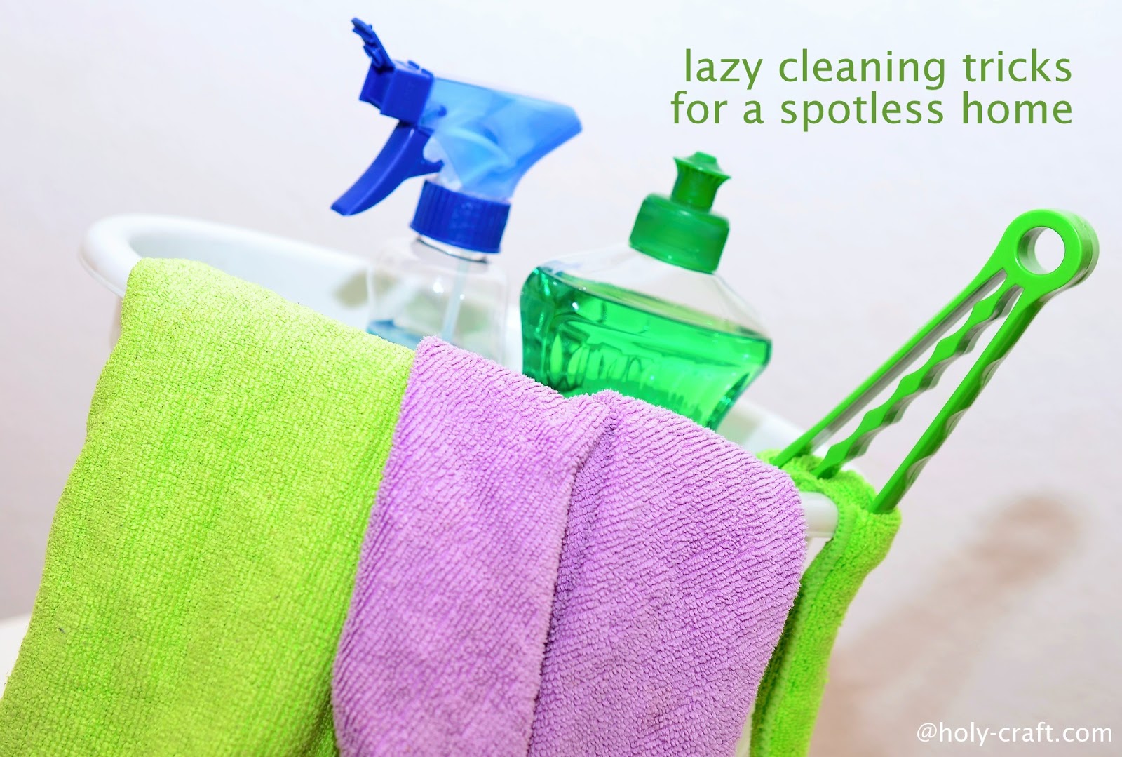 Lazy Cleaning Tricks for a Spotless Home