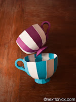 Paper Teacups DIY Cups