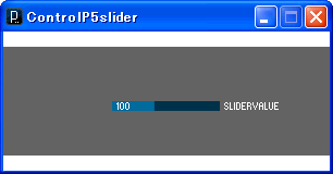 Control P5 初心者だけど、一歩ずつ IOT 電子工作: Processing ControlP5 Sliderコントロール使い方 その1