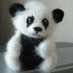 patron gratis oso panda amigurumi