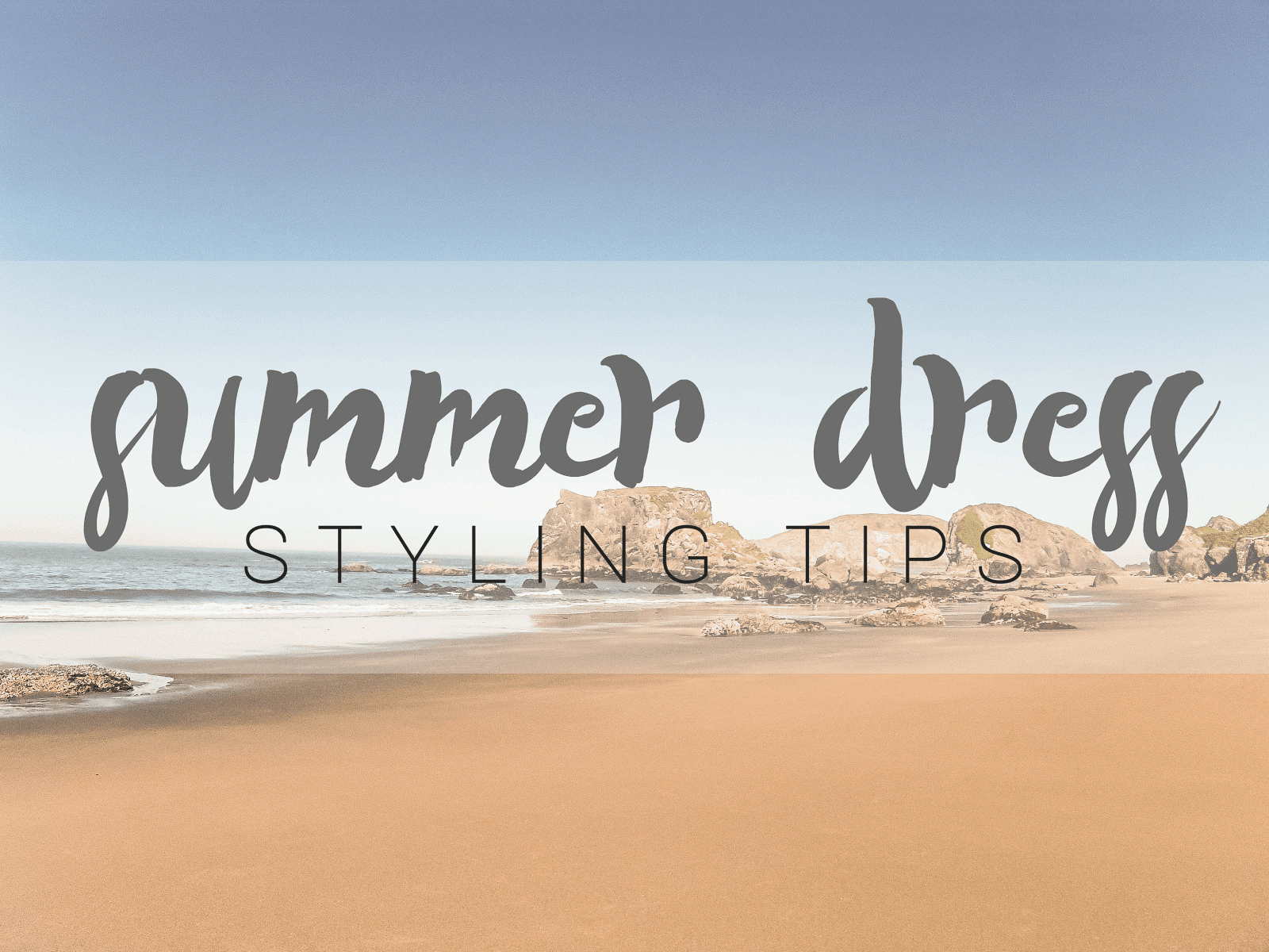 Tips for styling summer dresses uk fashion blogger