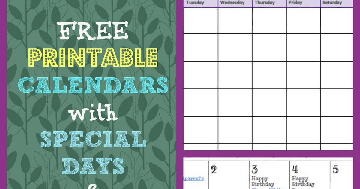 Free Printable Monthly Calendar with Holidays 2017 ...