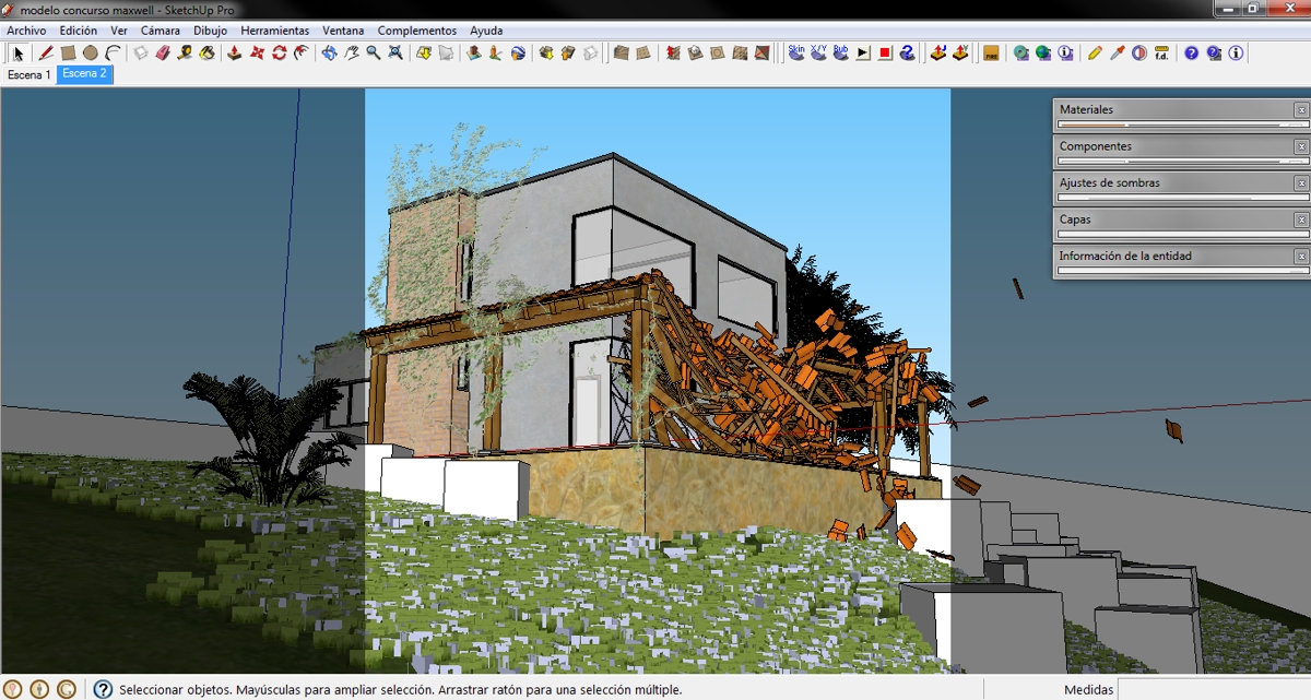 maxwell sketchup render tutorial
