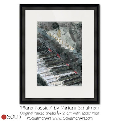 piano painting by miriam schulman | http://www.schulmanart.com