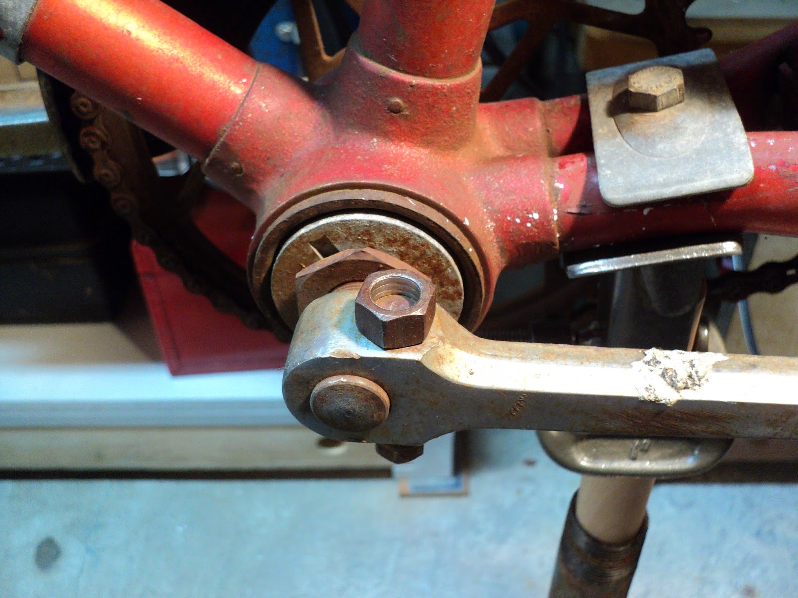 Rouge River Bicycle Crank Cotter Pin Removal