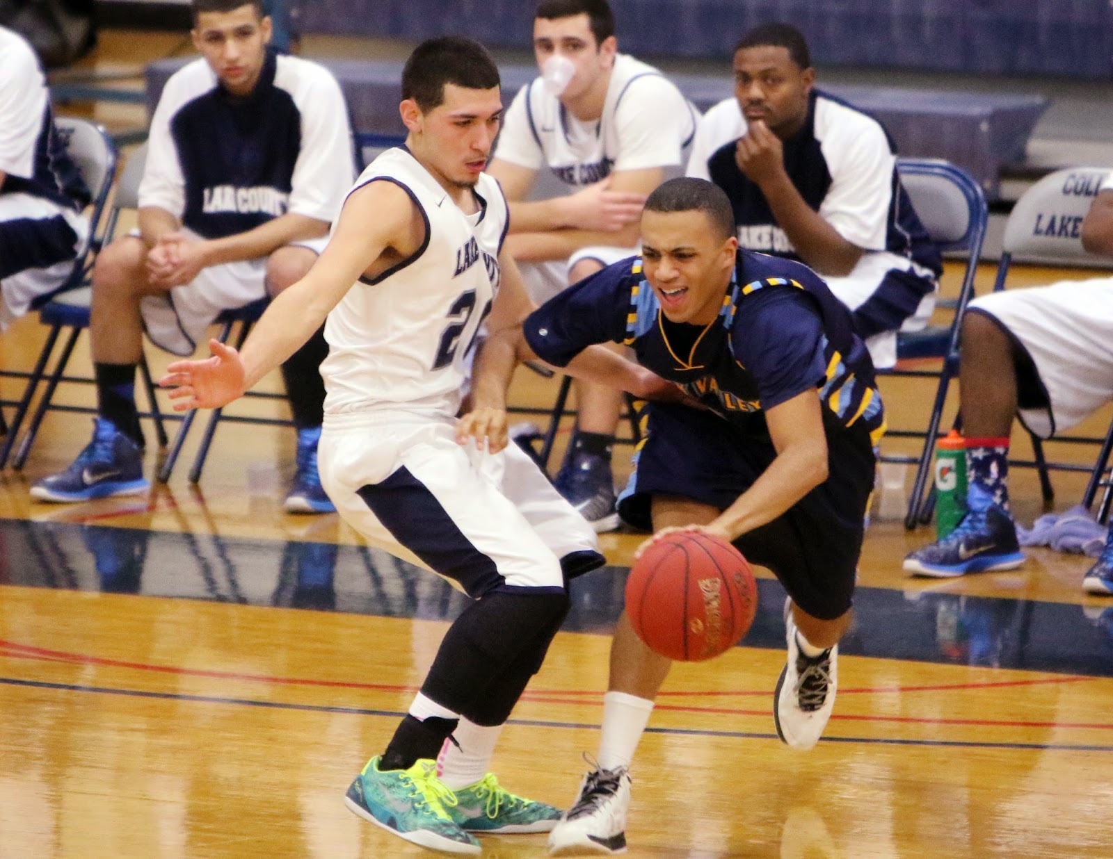 Mark Kodiak Ukena: College of Lake County Men's Basketball vs Rock Valley