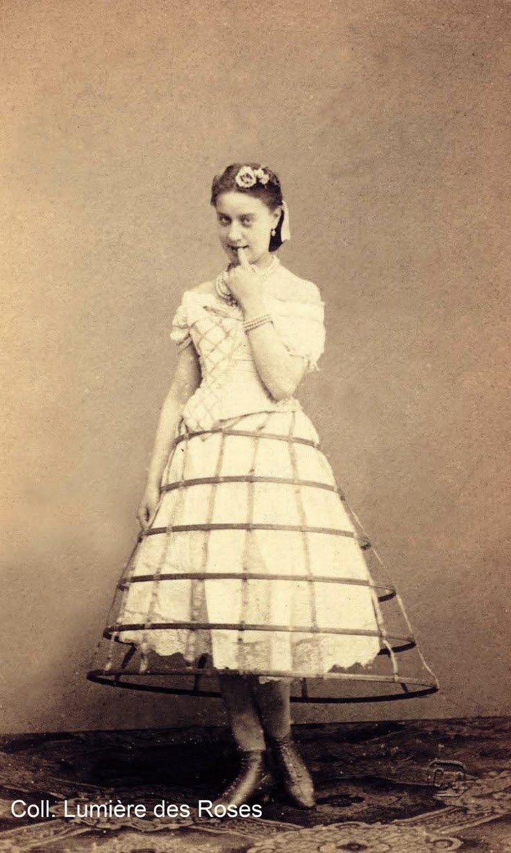 1860 Era From Hoop Dresses