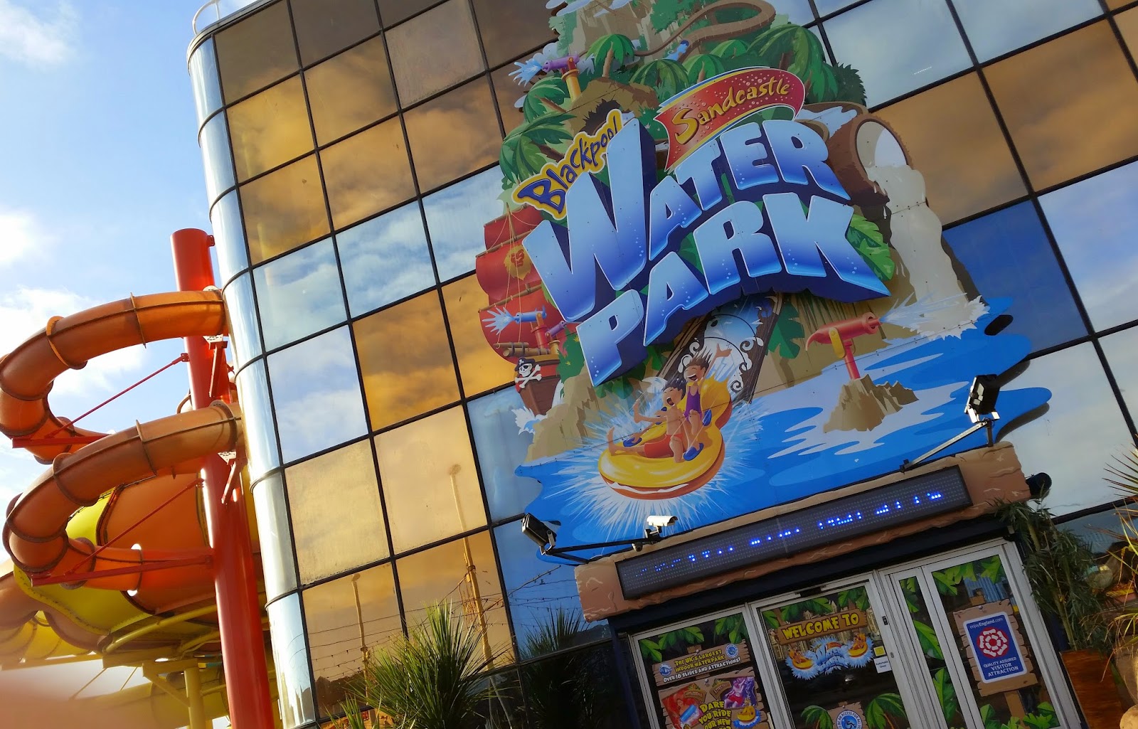 The Sandcastle Water Park, Blackpool Married To A Geek