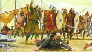 vikings raid lindisfarne viking northumbria raids history 793 britain abbey england invasion english language reputation raiding many ruthless danes norsemen