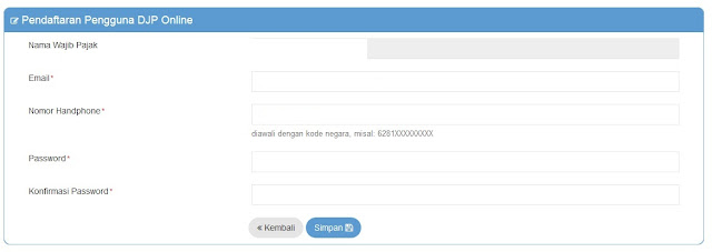 registrasi djponline