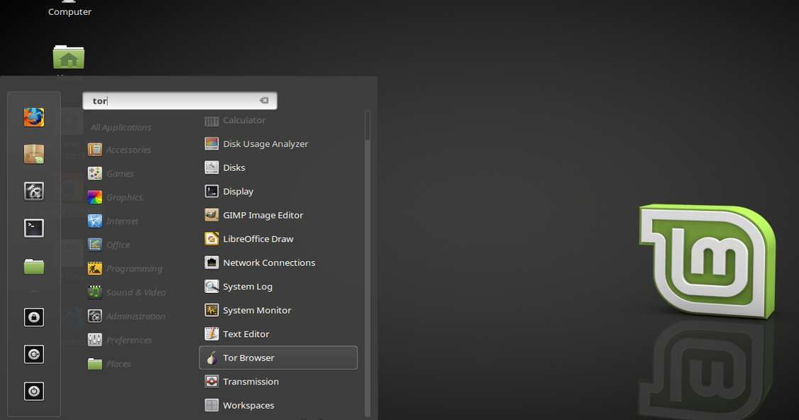 linux mint uninstall tor browser