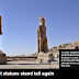 Ancient pharaoh statue rises again in Egypt