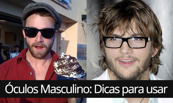 Rosto tipo masculino formato para oculos cada de de