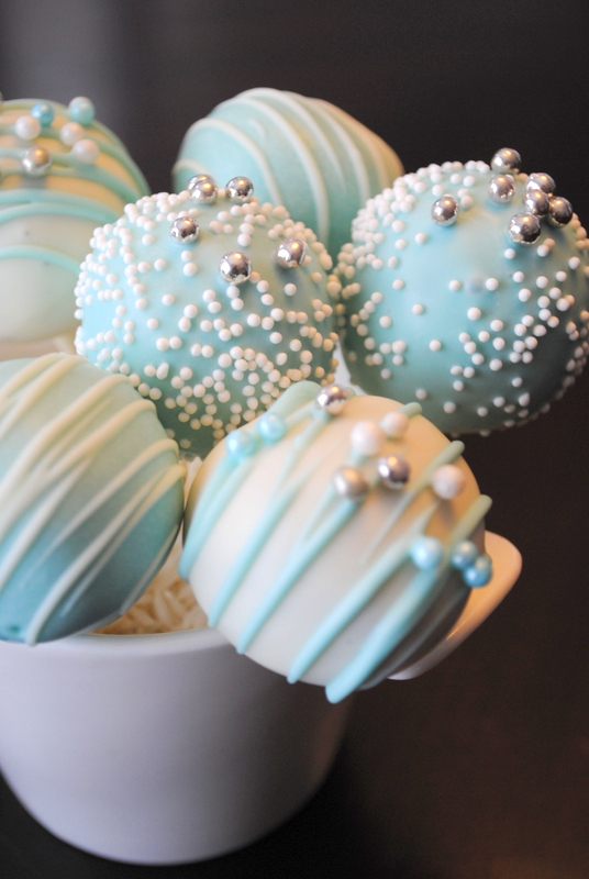 Take Another Bite: Tiffany Blue Cake Pops