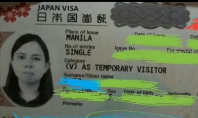 Japan tourist visa approval philippines Approved Japan tourist visa stamp