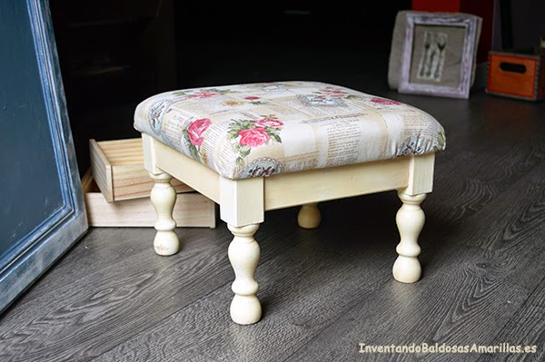 Decorar con tela vintage