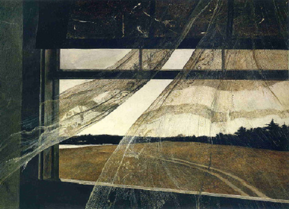 Andrew Wyeth - ‘Wind from the sea’ - 1947