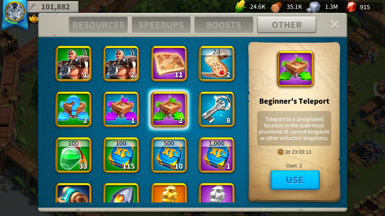 The Right Way to Jump Kingdom Server in the Rise Of Kingdoms (RoK) Game