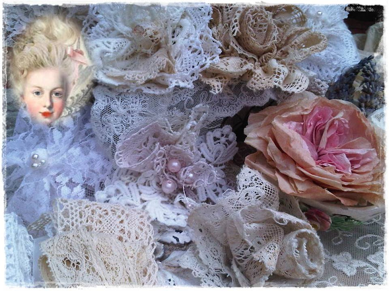 Mijn kanten roosjes voor Marie-Antoinette