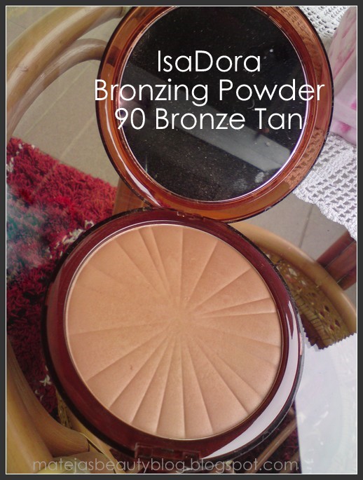 IsaDora Bronzing Powder 90 Bronze Tan Mateja's Beauty Blog