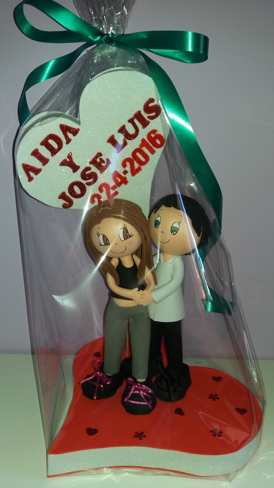 fofuchas de san valentin