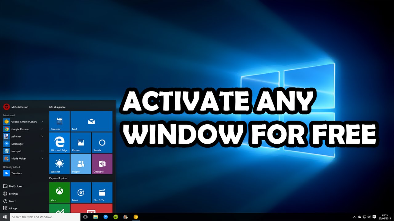 How to activate windows 10 without any software 2019 ? | SIDTUBE