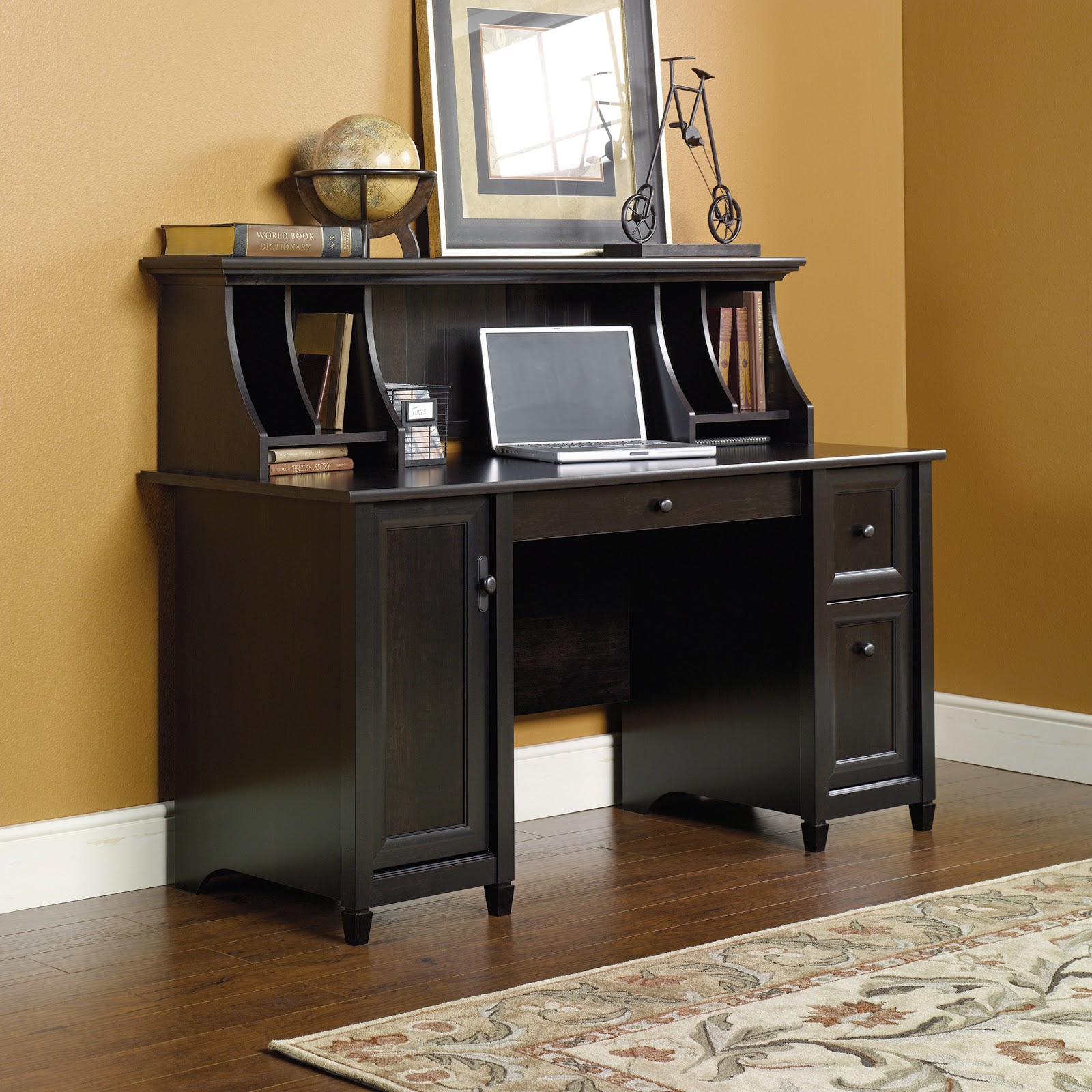Frugal Mom And Wife Computer Desk With Hutch Set Edge Water