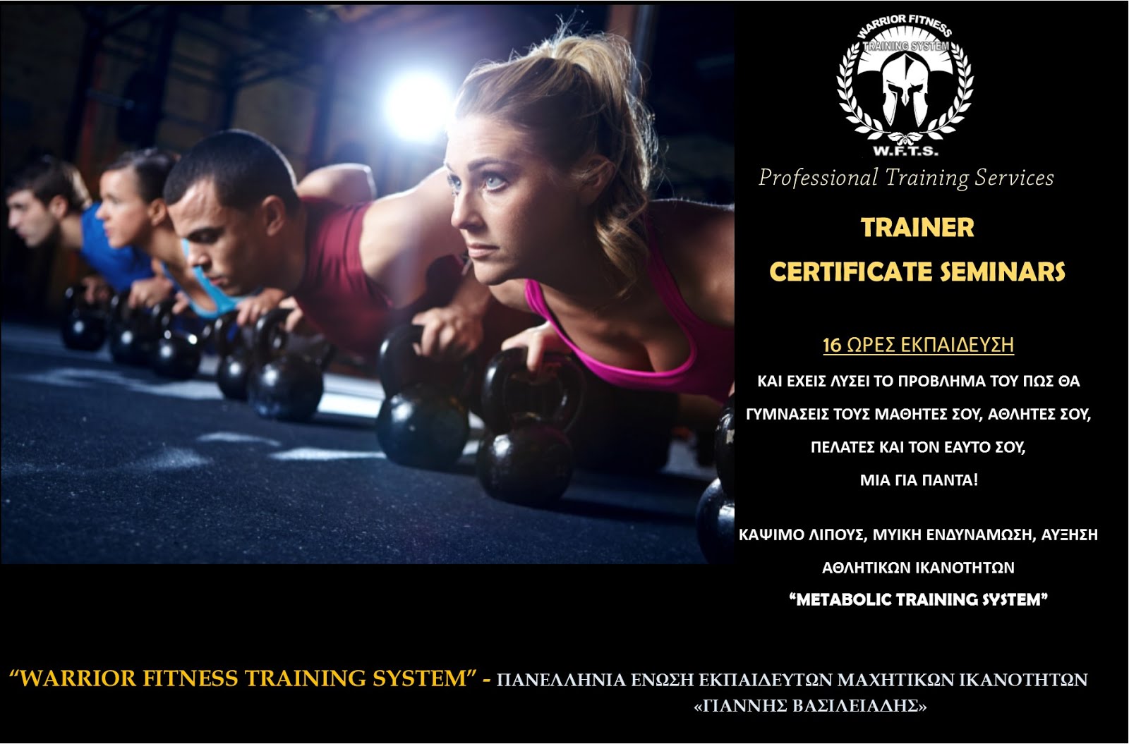 WARRIOR FITNESS training system