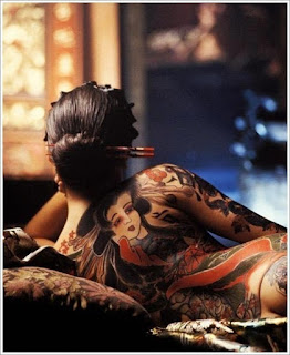 ลายสักเกอิชา ลายสักเกอิชา