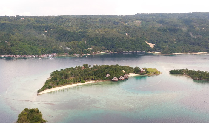 Malipano Island of Pearl Farm Beach Resort.