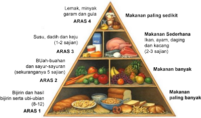 Image result for piramid makanan