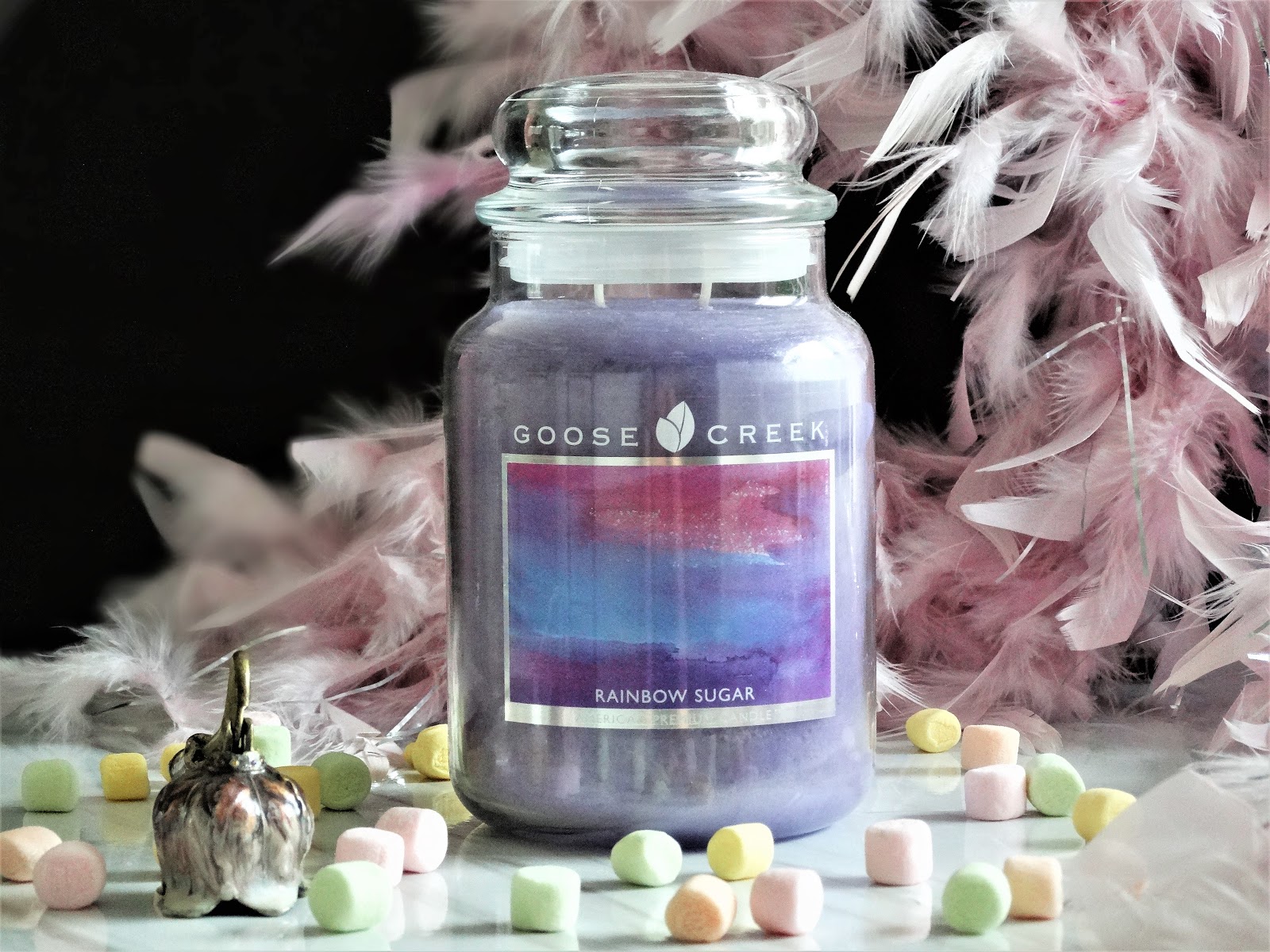 GOOSE CREEK RAINBOW SUGAR BOUGIE COTTON CANDY/BARBE A PAPA