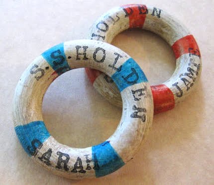 vintage curtain rings