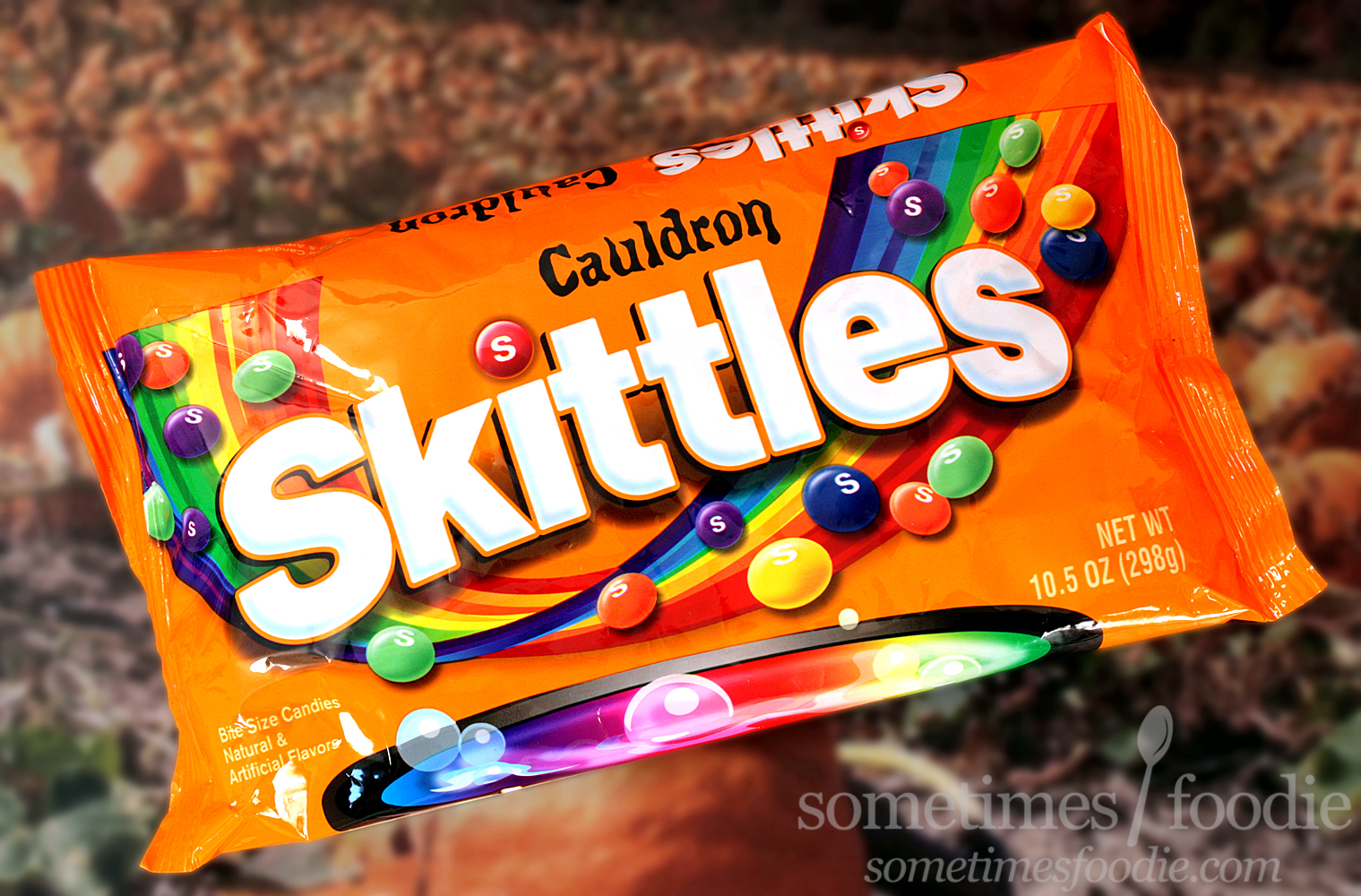 Sometimes Foodie Cauldron Skittles Target Halloween 2.49