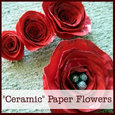 bb Ceramic+Paper+Flowers