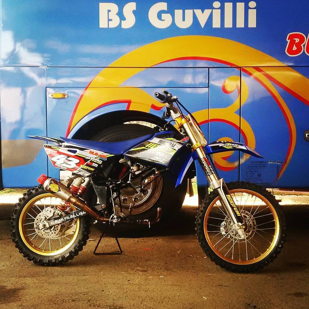 10 Foto Bebek Modifikasi Jupiter Z Grasstrack Paling Keren | Modifikasi