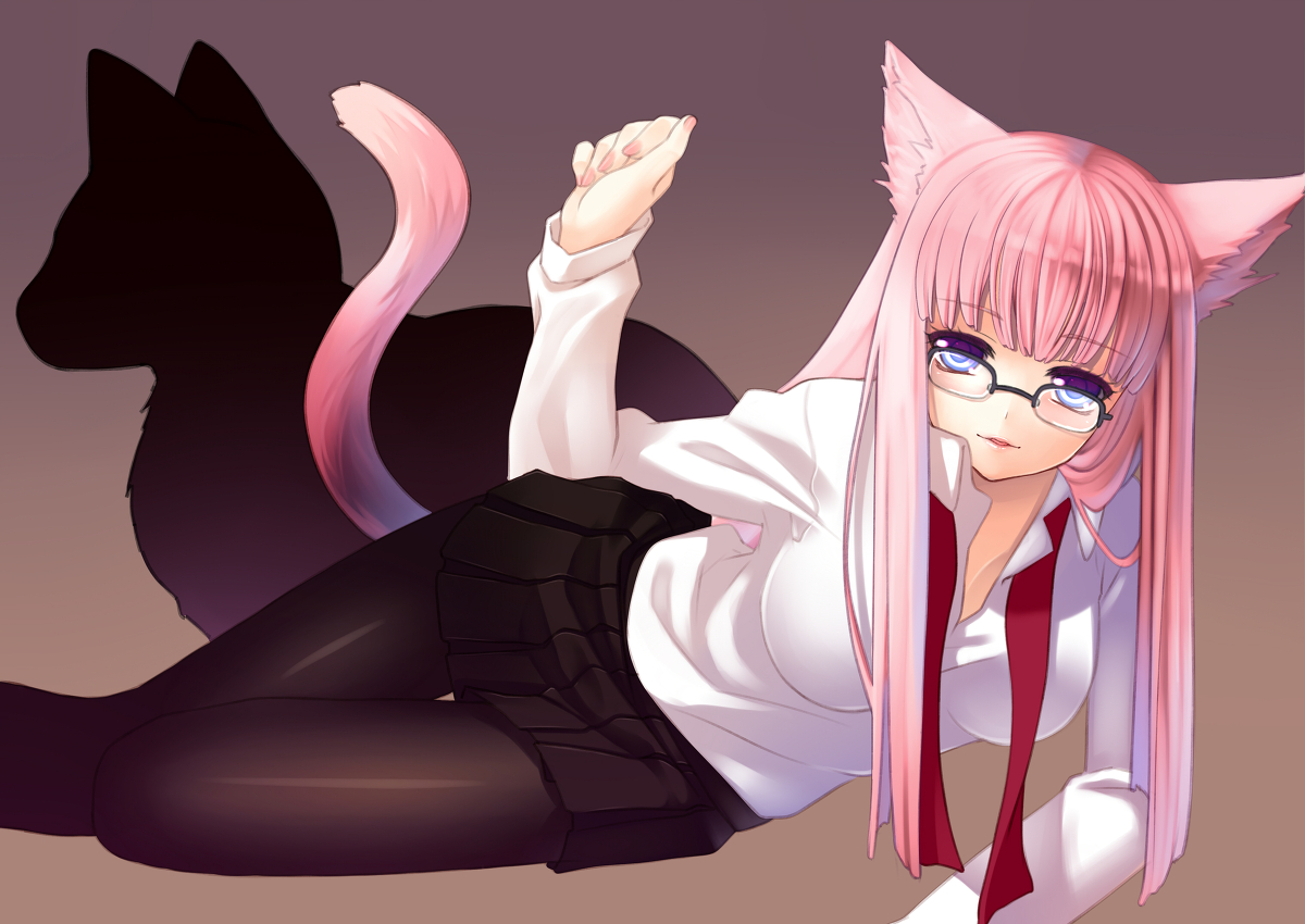 Hoodwall Anime Cat Girl-8166