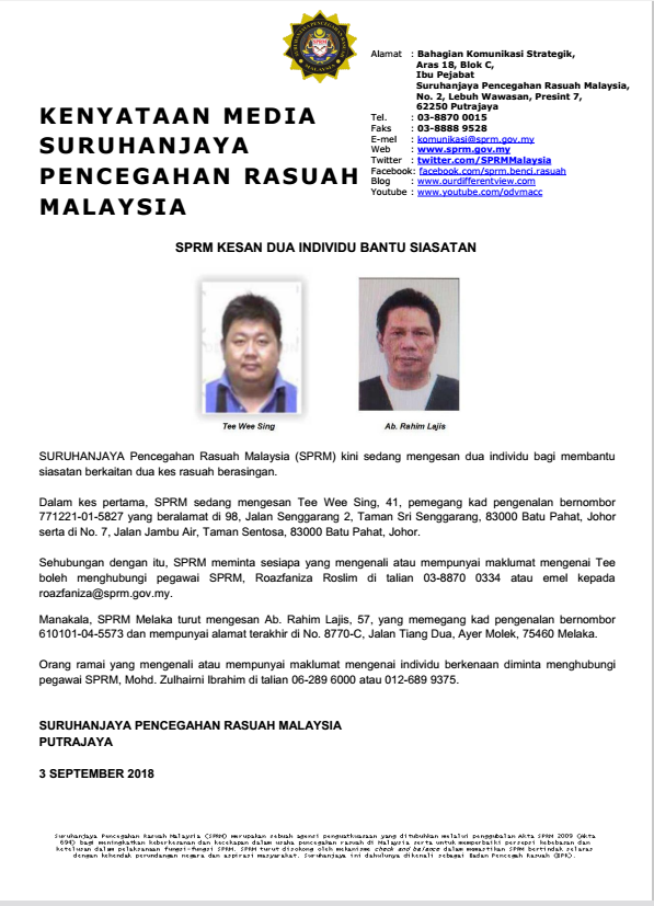 Sprm Kesan Dua Individu Bantu Siasatan