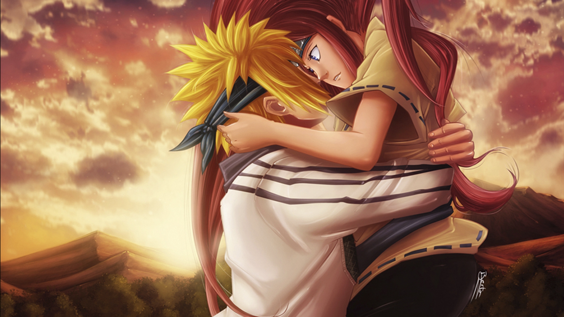 Minato Namikaze and Kushina Uzumaki High Definition Wallpapers HD wallpapers